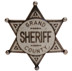 Bild von Sheriffstern Grand County silberfarben