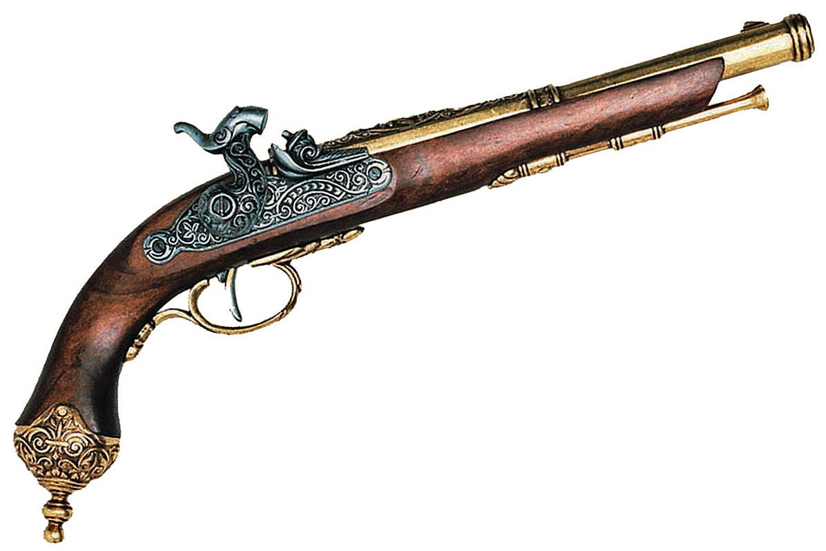 Bild von Perkussionspistole aus Bresca, Italien 1825