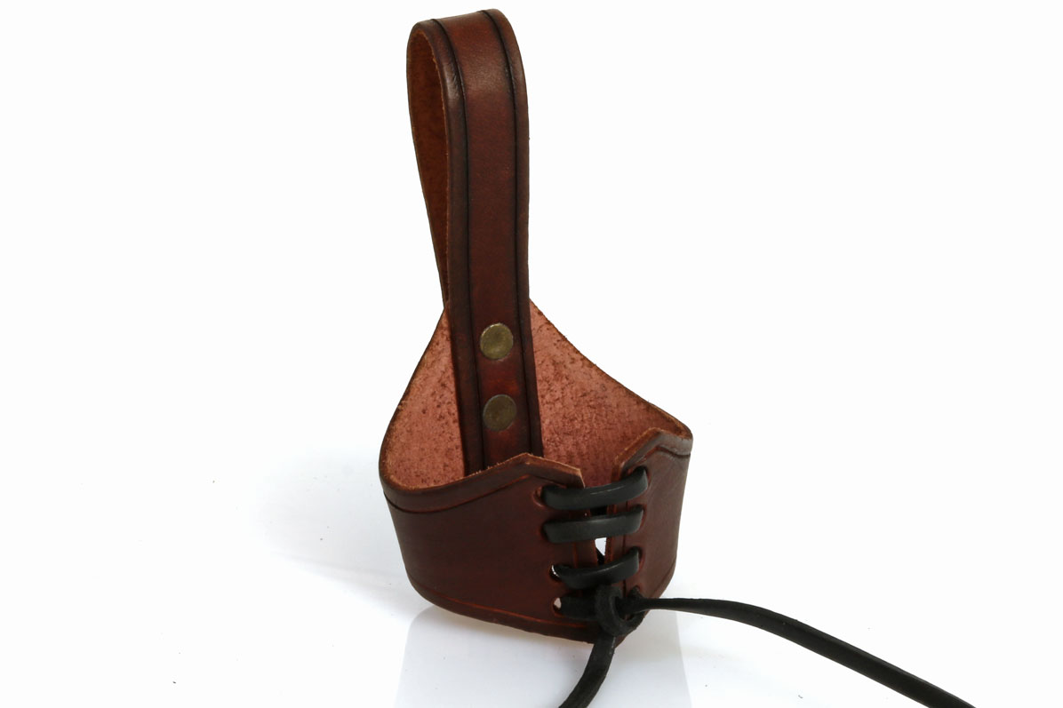 Bild von Trinkhornhalter aus Leder 0,3-0,8l