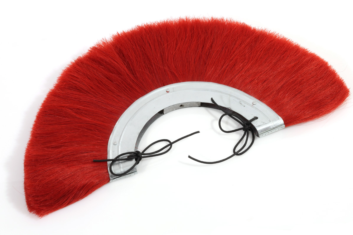 Bild von römischer Helmbusch Crista rot